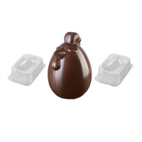 Stampo per cioccolato 3D Lady Cocca 28,5 x 15 x 5,8 cm - Silikomart