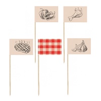 Stecchini per BBQ 15 cm - Set da 12