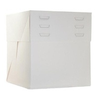 Scatola di 15 x 15 x 20 cm per torta regolabile in altezza - Azucren