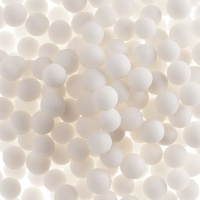 Perle di 5 mm bianche - Dekora - 450 gr
