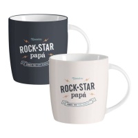 Tazza Dad rock star assortita da 350 ml - DCasa
