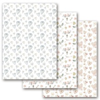 Set di carta di cartone 32 x 43,5 cm - Artis decor - 3 pezzi - 3 pezzi