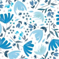 Tessuto popeline di cotone Spring arrival Aqua - Katia