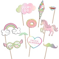 Kit per photocall Unicorni dream - 10 pezzi