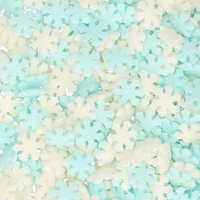 Sprinkles fiocchi di neve da 150 g - FunCakes