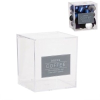 Scatola per capsule di caffè Essential da 12,5 x 10,5 x 13 cm - DCasa