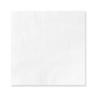 Tovaglioli 16,5 x 16,5 cm bianchi - 70 unità