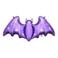 Palloncino pipistrello viola da 119,5 x 51 cm - PartyDeco