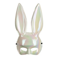 Maschera di coniglio iridescente