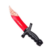 Coltello con sangue liquido