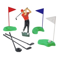 Kit decorazione torta golf - PME - 13 unità