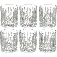 Set da 6 bicchieri per whisky - 330 ml