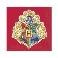 Tovaglioli di Harry Potter 12,5 x 12,5 cm - 16 pezzi