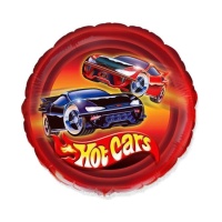 Palloncino Hot Cars 45 cm - Conver Party