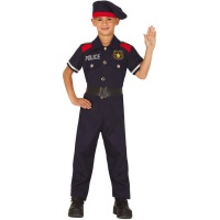 Costume da poliziotto vintage per bambini
