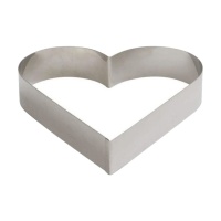 Stampo o taglierina a cuore 14 x 4,5 cm - Decorare