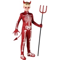 Costume da scheletro demoniaco per bambini