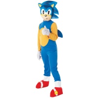 Costume da Sonic con maschera per bambini
