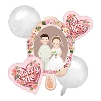 Bouquet di palloncini da matrimonio 