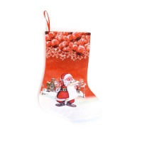 Calza di Babbo Natale 26 cm
