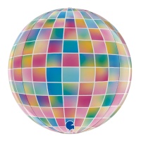 Palloncino Disco bag orbz 38 cm colorato - Grabo