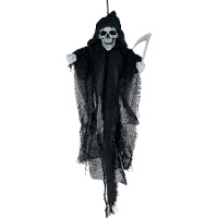 Ciondolo di scheletro con falce di 50 cm