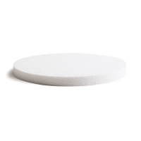 Base polistirolo rotonda 20 x 2,5 cm - Decora