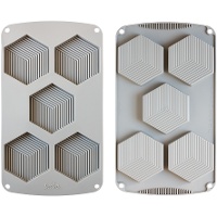 Stampo in silicone cubico 29,5 x 17 x 2 cm - Decora