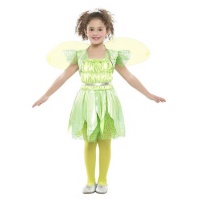 Costume da fata della foresta verde magica per bambina