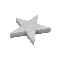 Figura in sughero a forma di stella 29 x 29 x 4 cm