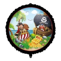 Pallone avventuriero pirata 46 cm - Procos