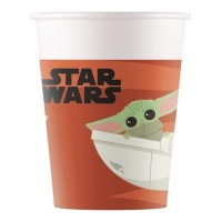 Baby Yoda The Mandalorian 200ml Tumblers - 8 pezzi.