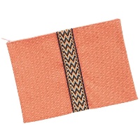 Necessaire con dettaglio di nastro 28 x 20 cm - 1 unità