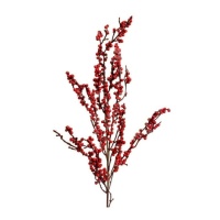 Ramo decorativo con bacche rosse da 96 cm - 1 unità