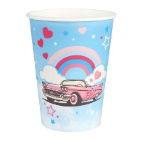 Bicchieri di Barbie girly da 270 ml - 10 pezzi