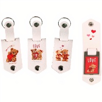 Portachiavi portafoto orsetti romantici assortiti - 1 pezzo