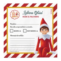 Salviette di Elfetto dispettoso The Elf on the Shelf da 16,5 cm - 30 pezzi
