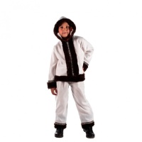 Costume da eschimese bianco per bambini