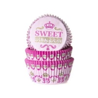 Capsule per cupcakes Dolci 16 - House of Marie - 50 unità
