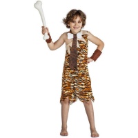 Costume troglodita dell'età della pietra da bambino