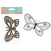 Fustella di farfalla perlata - Happy cut Artemio