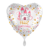 Palloncino Happy Birthday Princess 43 cm