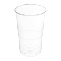 Bicchieri in plastica trasparente da 500 ml - 8 pz.