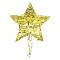 Pignatta 3D stella dorata da 45,5 x 45,5 x 8,5 cm - Scrapcooking