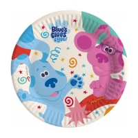 Piatti di cartone compostabili Blue's Clues 18 cm - 8 pz.