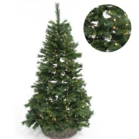 Cascata luminosa per albero con 300 led - 1,80 m