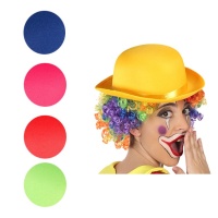Bombetta colorata da clown