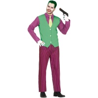Costume elegante di un cattivo giocoso per uomo