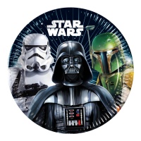 Piatti Star Wars Galaxy 19,5 cm - 8 pezzi.