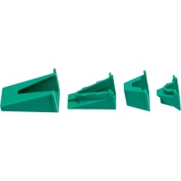 Accessori per creare tubi di tessuto - Trifoglio - 4 pezzi.